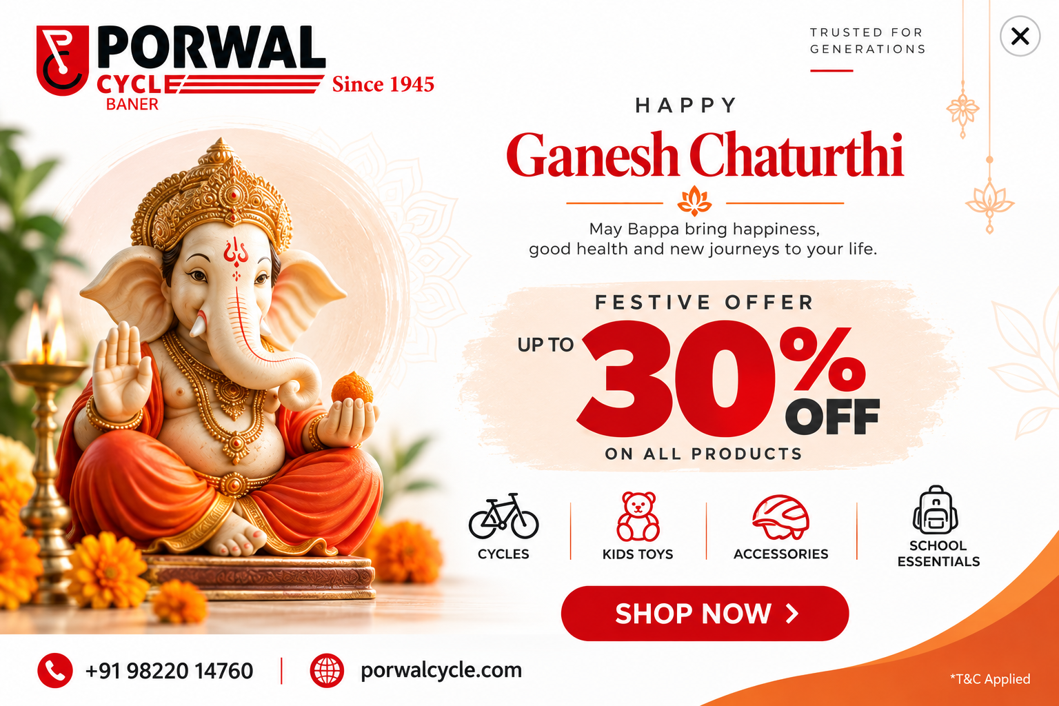 Porwal Cycle Offer