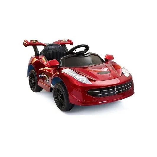 Battery Operated Super Ride On Car With Dual Battery & Motor Red